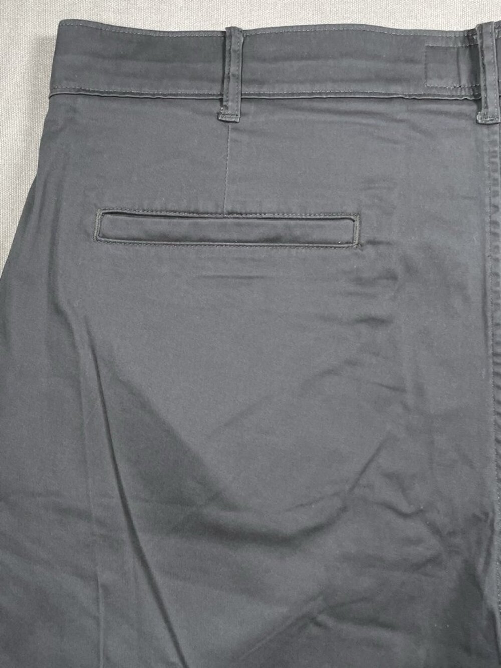 NWT Abercrombie & Fitch Modern Chino Straight Dark Gray Pants - Men Size 38 X 34 - Picture 11 of 13
